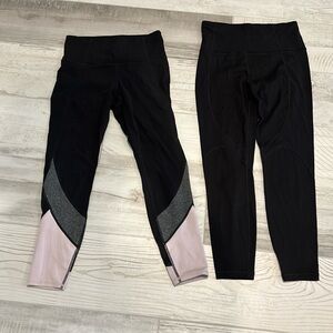 Athleta leggings two pairs size small excellent condition price for both